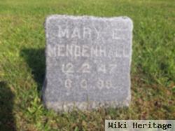 Mary E Jones Mendenhall