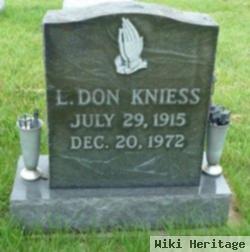 Louis Donald "don" Kniess