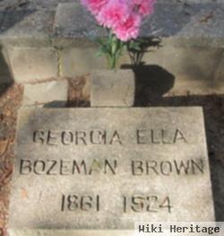 Georgia Ella Bozeman Brown