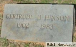 Gertrude Hill Hinson