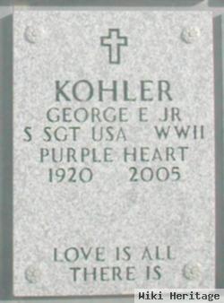 George E Kohler, Jr