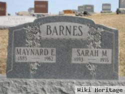 Sarah M Barnes