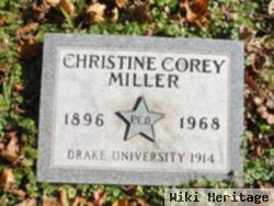 Christine Corey Miller