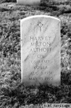 Corp Harvey Milton Althoff