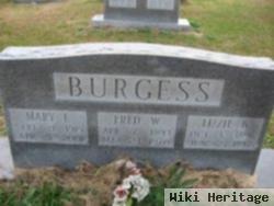 Elizabeth "lizzie" Burgess Burgess