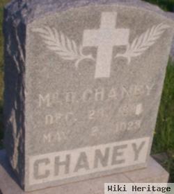 Mc D. Chaney