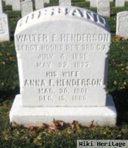 Anna F Henderson