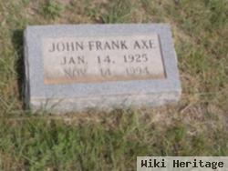 John Frank Axe