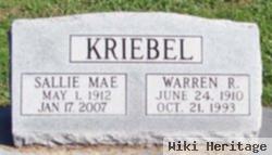 Warren R. Kriebel