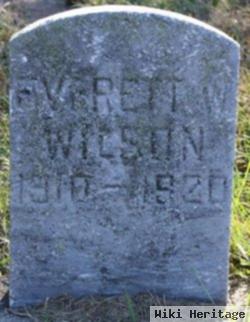 Everett W Wilson