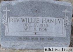 Rev Willie Haney
