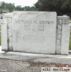 Victoria M. Brown