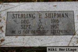 Sterling P Shipman