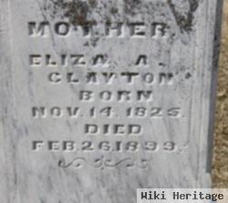 Eliza A Clayton