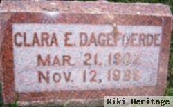 Clara E. Dagefoerde