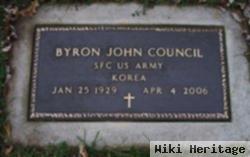 Byron John "barney" Council, Sr