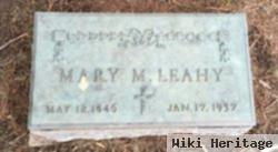 Mary M Leahy