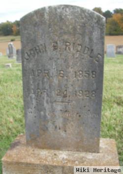 John D Riddle