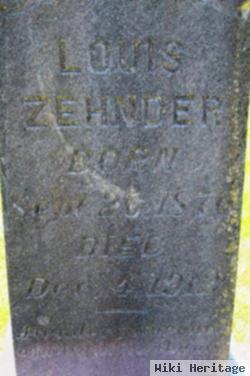 Louis Zehnder