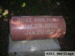 Rose Ann Baden Horn