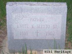 Knute K Sletto