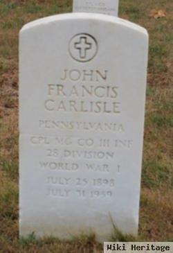 John Francis Carlisle