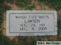 Wanda Cate Watts Lawson