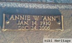 Annie W. "ann" Stephenson