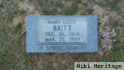 Mary Ludie Jones Britt