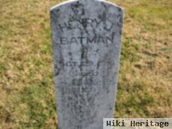 Henry Joseph Batman