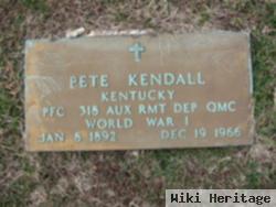 Peter "pete" Kendall