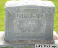 Annie Lou Watts Nichols