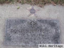 Donald H Berghuis