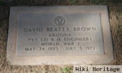 David Beatty Brown