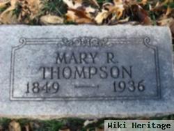 Mary R Thompson