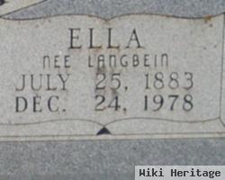 Ella Langbein Ruebsahm