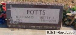 Betty Lou Strong Potts