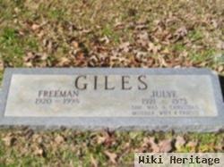 Pfc Freeman Giles