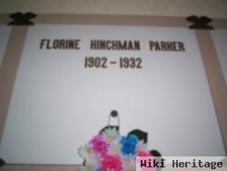 Mary Florine "florine" Hinchman Parker