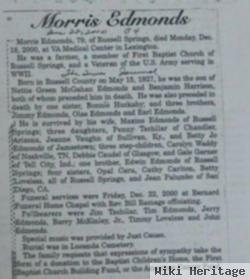 Morris Denton Edmonds