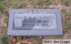 Sallie S Alexander