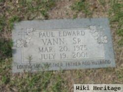 Paul Edward Vann, Sr