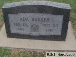 Mary Ada Barker