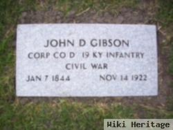 John D Gibson