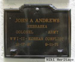 John A Andrews
