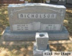 Faye E. Perry Nicholson