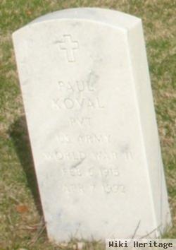 Pvt Paul Koval