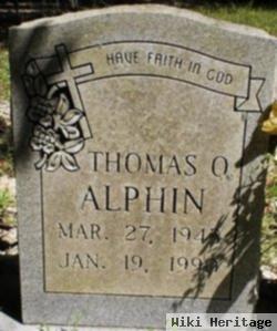 Thomas O Alphin