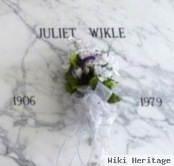 Juliet King Wikle