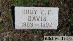 Ruby E P Davis